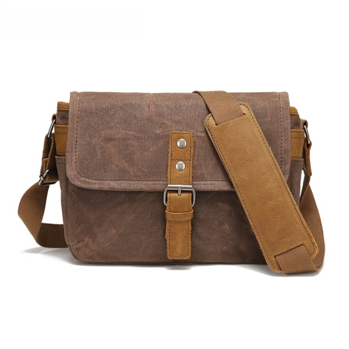 Vintage Canvas Shoulder Bag, Camera Bag, Messenger Bag, Men's Business Small Shoulder Bag, Casual Chest Bag