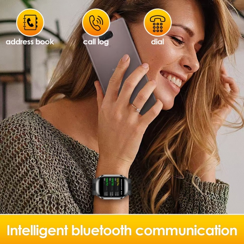 Smart Watch, Bluetooth Call Sports Watch With Air Pump, Can Detect ECG, Blood Pressure, Blood Oxygen, Blood Sugar, Heart Rate, Uric Acid, and Blood