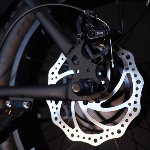 Vélo électrique à gros pneus M20S de Macfox, 3 modes de vitesse pour adultes, noir