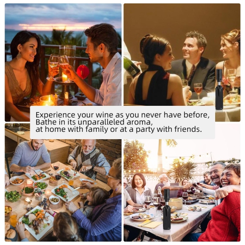 Wine Aerator Electric Wine Decanter Automatic Wine Aerator, One Touch Wine Dispenser Wine pourer