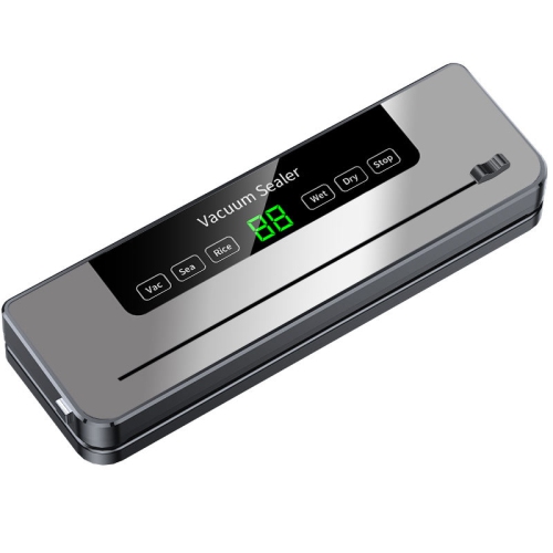 Image 1 of 6.. Electric Vacuum Sealer Built-In Cutter Knife Dry/Wet Food Sealed Packaging Kitchen Food Storage Seal Touch Key With 50pcs Bags