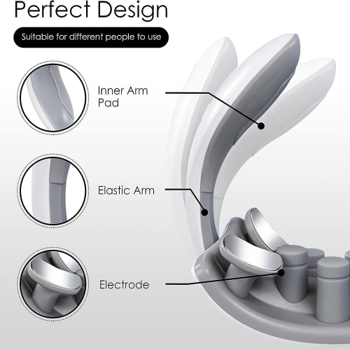 Appareil de massage électrique portatif haute fréquence pour le cou et le dos Fonctions multiples