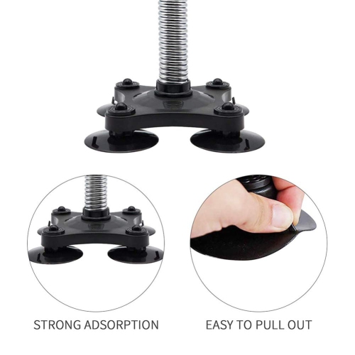 Arm Wrestling Training Plastic Anti-Slip Handle, Durable Leaf Spring, Suitable For Training And Fitness(45-50LB)