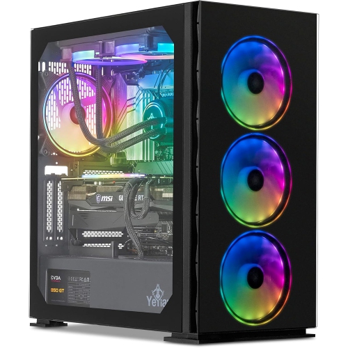 YEYIAN Yari X13 Gaming PC Intel Core i7 13700KF 5.4 GHz, RTX 3070 Ti Desktop Computer, 32GB DDR5 5200Mhz, 1TB SSD + 2TB HDD, 850W Gold PSU, Z790