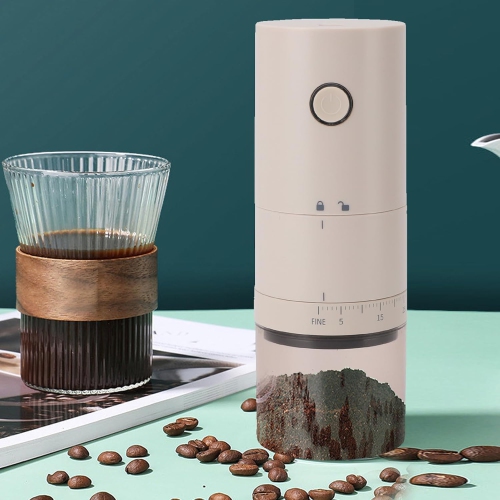 Moulin à café électrique conique portatif, petit moulin à café rechargeable, moulin de voyage compact