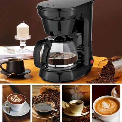 American coffee machine household automatic small drip coffee pot with constant temperature base