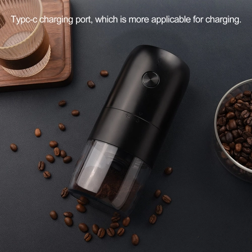 Cordless Coffee Maker Adjustable Grinding Thickness Portable Electric Grinder