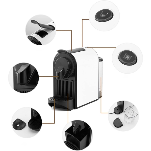 Italian capsule coffee machine home fully automatic all-in-one machine small portable office grinding espresso machine