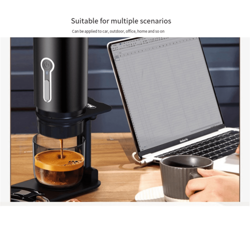 Espresso Machine Portable coffee machine, electric mini espresso machine, perfect for traveling, camping and hiking