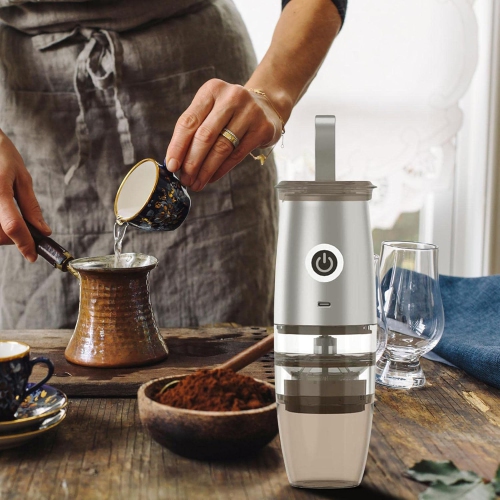 Moulin à café électrique manuel, moulin à café portatif, moulin à café portatif