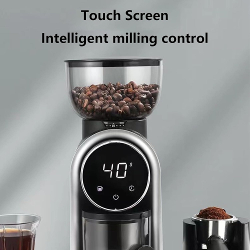 Coffee Grinder, 80W Electric Coffee Maker, Coffee Bean Grinder, 25 Coarse and Fine Settings, for Espresso/Drip Coffee/French Press Coffee/Americano,