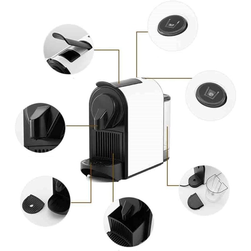 Italian capsule coffee machine home fully automatic all-in-one machine small portable office grinding espresso machine