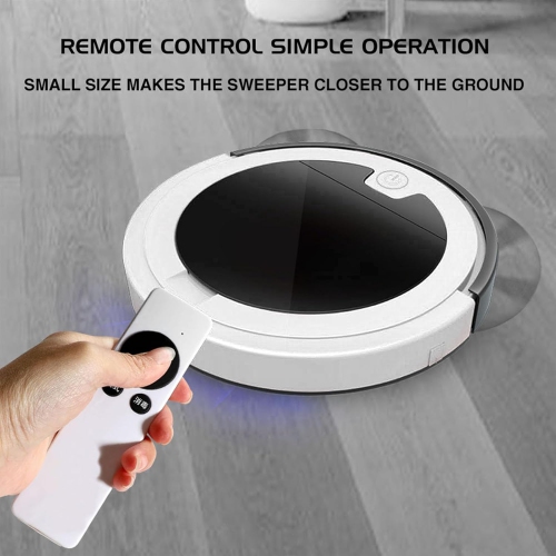 3-in-1 robot vacuum cleaner, intelligent obstacle avoidance, HEPA filter, USB charging, super quiet, strong suction, suitable for household cleaning