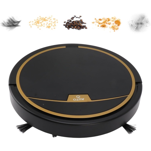 Ultra-Slim Robot Vacuum Cleaner and Mop - 1800Pa Suction Power, Remote Control, Automatic Mopping, Cleans Under Furniture, Accessories Included