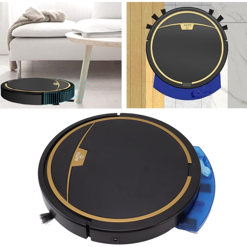 Ultra-Slim Robot Vacuum Cleaner and Mop - 1800Pa Suction Power, Remote Control, Automatic Mopping, Cleans Under Furniture, Accessories Included