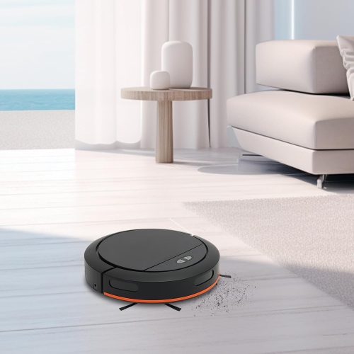 3-in-1 Robot Vacuum Cleaner and Mop, 2700Pa Strong Suction, 120 Minutes Run Time, Smart APP Control, Automatic Cleaning Mode, Anti-Fall, Voice Alarm