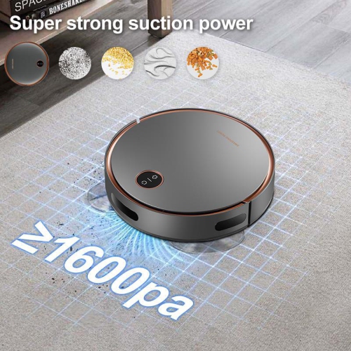 Ultra-thin 3-in-1 sweeping and mopping robot - hurricane suction/intelligent obstacle avoidance/91 minutes of long battery life/slim body/pet hair