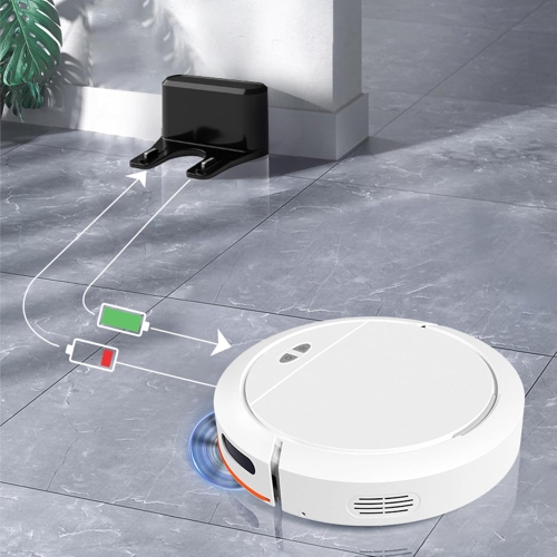 3-in-1 Robot Vacuum Cleaner and Mop, 2700Pa Strong Suction, 120 Minutes Run Time, Smart APP Control, Automatic Cleaning Mode, Anti-Fall, Voice Alarm