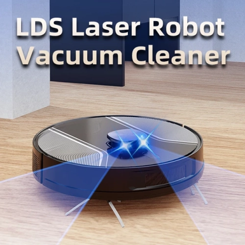 3500Pa laser robot vacuum cleaner, self-charging, AI obstacle avoidance, anti-tangling, 600ml water tank, 99% pick-up rate – smart home cleaning