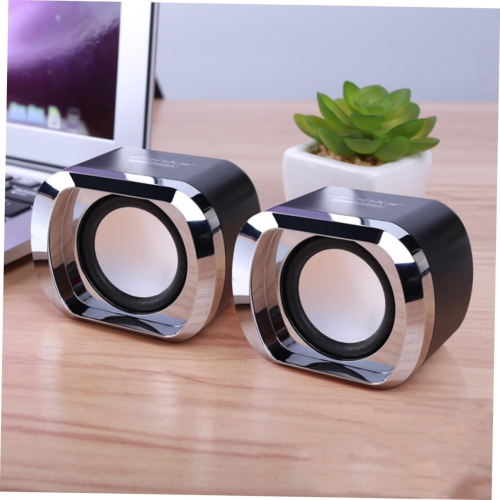Computer Compact Stereo Speakers Wired Multimedia Computer Speakers Suitable for Home Loud Volume Laptop Desktop Computer