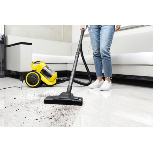 Karcher – Aspirateur Multi-Cyclone pour déchets secs et humides avec filtre EPA 12, capacité de 0,23 gallons – Sans sac, modèle compact