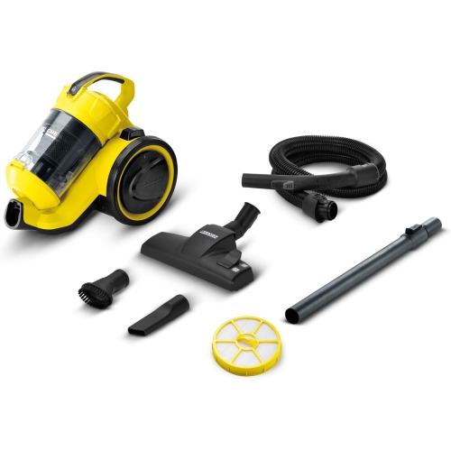 Karcher – Aspirateur Multi-Cyclone pour déchets secs et humides avec filtre EPA 12, capacité de 0,23 gallons – Sans sac, modèle compact