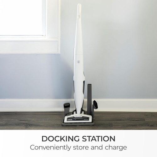 Kenmore DS1030 Cordless Stick Vacuum Cleaner – 2-Speed Power Suction, LED Headlight, 45min Runtime, Removable Dust Cup, 2-in-1 Handheld for Hardwood