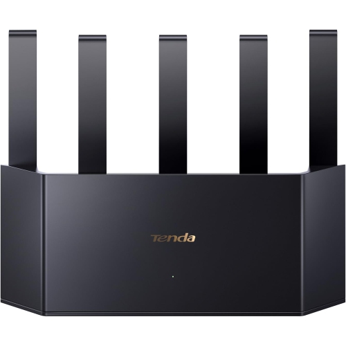 Tenda AX3000 Wi-Fi 6 Router - Dual Band Gigabit Wireless Router, High Speed Gaming, Long Range Coverage, Vertical Design, WPA3, VPN Support