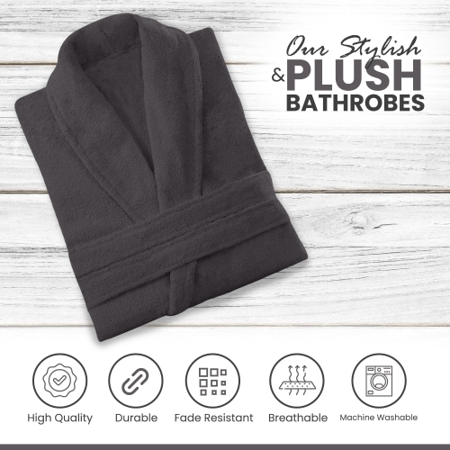 Terry Cloth Bathrobes for Women 100% Cotton Robes Soft Women Bathrobe Towel Spa Robe adult Hotel Robe Warm Bathrobe