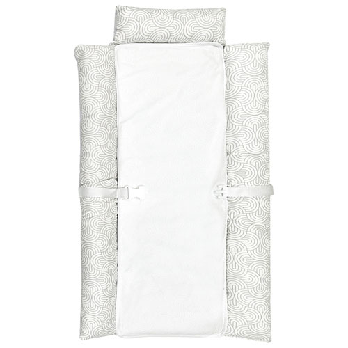 Tapis à langer portatif Contour de Simmons - Gris