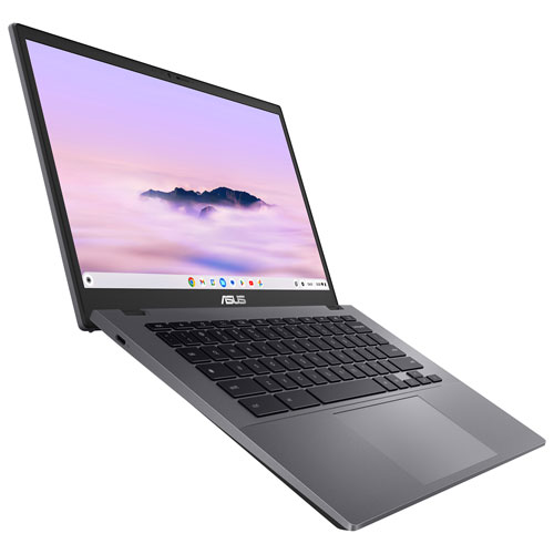ASUS CX34 Chromebook Plus 14" Touchscreen Chromebook - Rocky Grey (Intel Core i3-1315U/128G UFS/8GB RAM/ChromeOS)