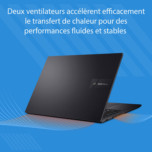 Portable de 16 po VivoBook 16 d'ASUS - Noir