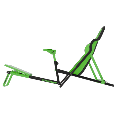 GTR Simulator GTA Compact V2 – Stake F1 Team Kick Sauber Edition – Foldable Dual-Position Simulator Compatible with MOZA & Fanatec