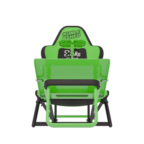 GTR Simulator GTA Compact V2 – Stake F1 Team Kick Sauber Edition – Foldable Dual-Position Simulator Compatible with MOZA & Fanatec