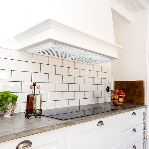 Inserta IV 28" 600CFM Built-in Range Hood in Stainless Steel