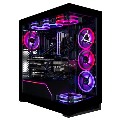CLX Horus Gaming Desktop- Liquid Cooled AMD Ryzen 9 9950X3D 4.3GHz 16-Core Processor, 96GB DDR5 Memory, RTX 5090 32GB GDDR7 Graphics, 2TB SSD, 8TB