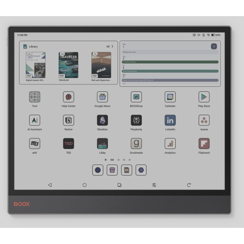 BOOX Tab X C: 13.3-inch Colour E-Ink Tablet | 6G 128G | Dual-tone Front Light | Note-Taking( support BOOX InkSpire Stylus)