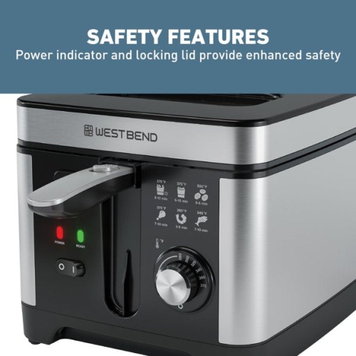 Friteuse 3 L DFWB3LBK13 de West Bend
