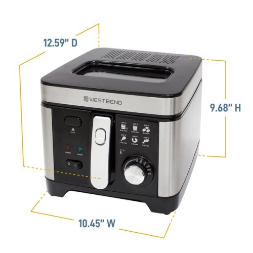 Friteuse 3 L DFWB3LBK13 de West Bend