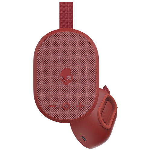Boîte ouverte - Haut-parleur sans fil Bluetooth étanche Ounce+ de Skullcandy - Rouge
