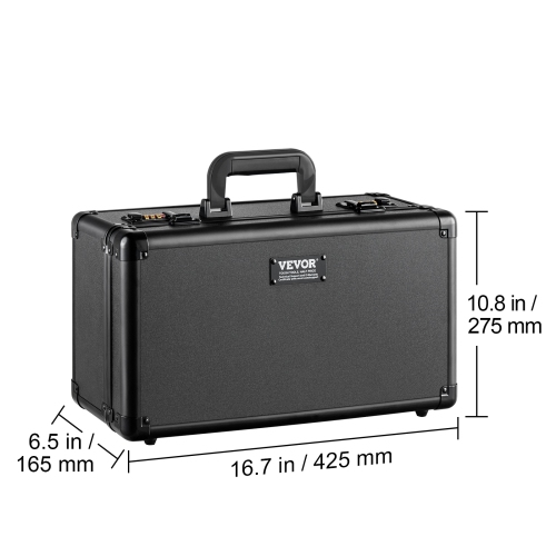 VEVOR 4 Slots Graded Card Storage Box, Graded Sports Cards Holder Carrying Case, for 120 PSA Graded Cards 84 BGS Cards 96 SGC Cards 428 Top Loaders