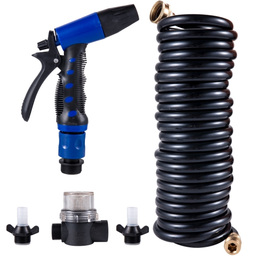 Pompe de lavage c.c. VEVOR 12&nbsp;V, 5,5 gal/min 70&nbsp;lb/po², max. Pompe à eau auto-amorçage, avec soupape EPDM, filtre à eau salée universel et