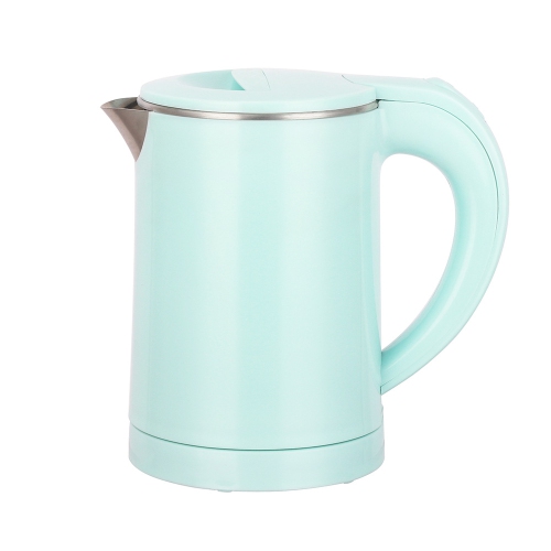 GREEN SCENIC  0.6L Stainless Steel Travel Kettle - 6 Minutes Fast Boiling, One-Button Operation, 304 Anti-Scalding Material, Travel-Friendly (Green)