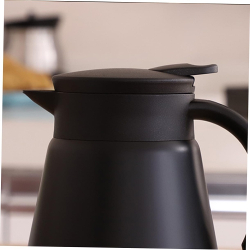 304 stainless steel coffee pot - 680 ml vacuum thermos, double-layer vacuum household hot water kettle, simple hand-poured coffee pot