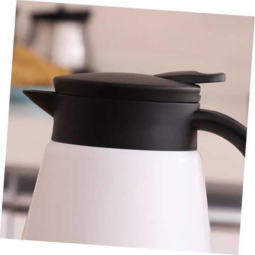 cafetière en acier inoxydable 304 – thermos sous vide 800&nbsp;ml, bouilloire à eau chaude domestique double couche sous vide, cafetière à coulée à