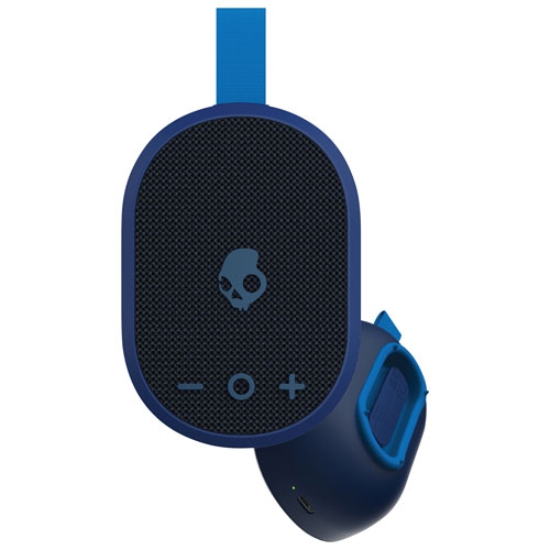 Refurbished - Skullcandy Ounce+ Waterproof Bluetooth Wireless Speaker - Dark Blue