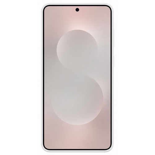 Samsung Silicone Fitted Soft Shell Case for Galaxy S25 Edge - Grey