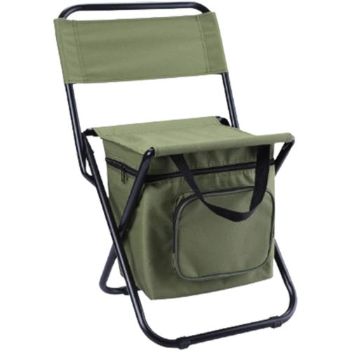 Foldable Fishing Stool with Cooler Bag – 2 Patterns to Choose From. 260lb Capacity