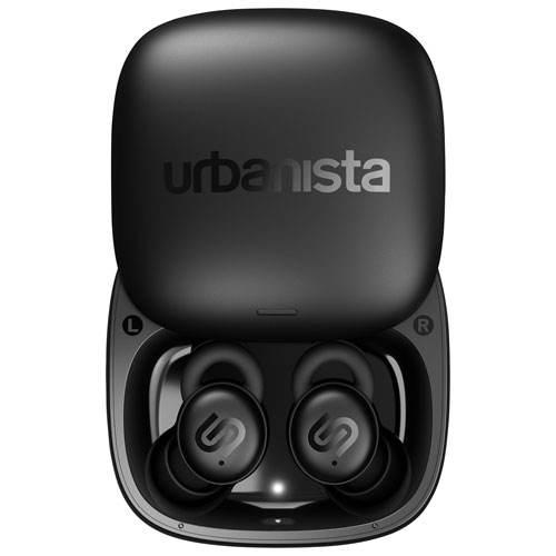 Urbanista Porto True In-Ear Sound Isolating True Wireless Earbuds - Midnight Black