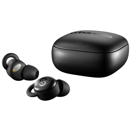 Urbanista Porto True In-Ear Sound Isolating True Wireless Earbuds - Midnight Black
